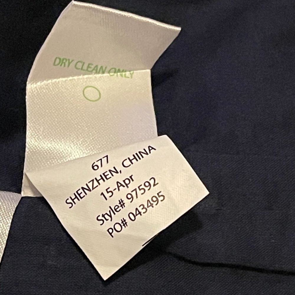 Lilly Pulitzer Augusta Shift Dress Navy Metallic NWT Size 6 - Picture 8 of 9